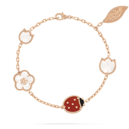 [⭐Veyra]LUCKY SPRING 5 MOTIF BRACELET