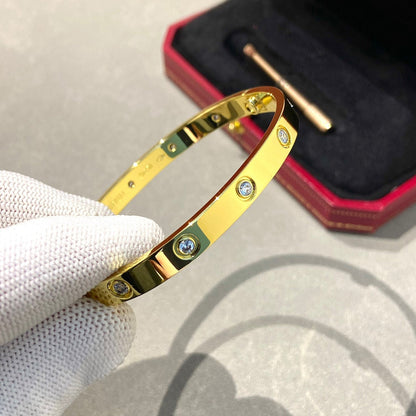 [⭐Veyra]LOVE BRACELET 6.1MM 10 DIAMONDS