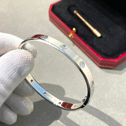 [⭐Veyra]LOVE BRACELET 6.1MM 10 DIAMONDS