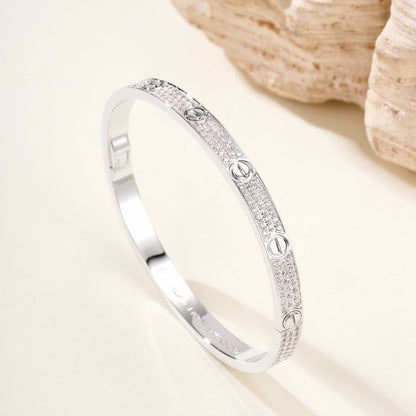 [⭐Veyra]LOVE BRACELET 4.8MM DIAMOND-PAVED