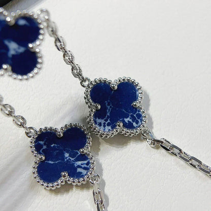 [⭐Veyra]CLOVER 5 MOTIF PIETERSITE BRACELET COLLECTION