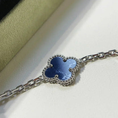 [⭐Veyra]CLOVER 5 MOTIF PIETERSITE BRACELET COLLECTION