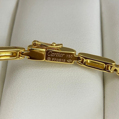 [⭐Veyra]PANTHERE HALF DIAMOND ON CHAIN BRACELET