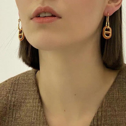 [⭐Veyra]HM O'MAILLON GOLD EARRINGS