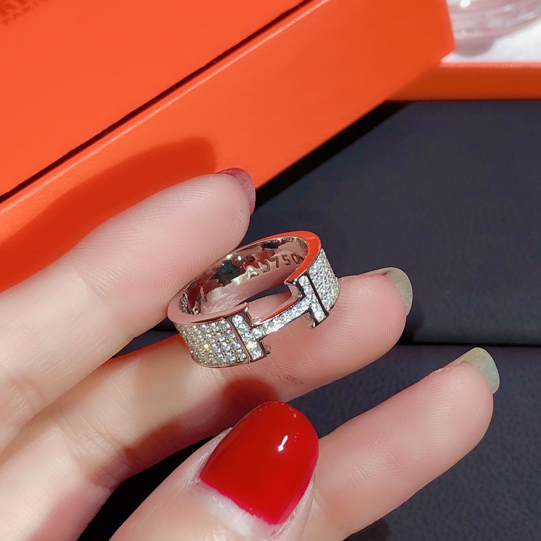 [⭐Veyra]H RING FULL DIAMOND