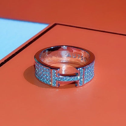 [⭐Veyra]H RING FULL DIAMOND
