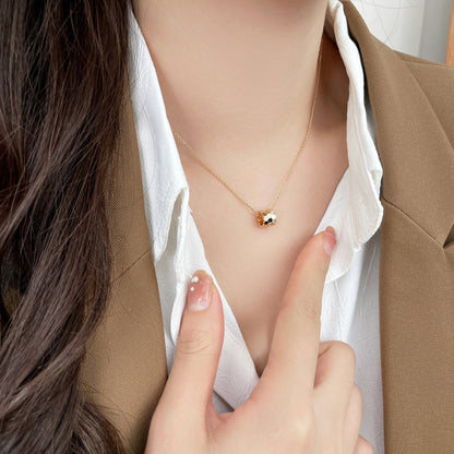 [⭐Veyra]BEE MINI PEDANT DIAMOND NECKLACE