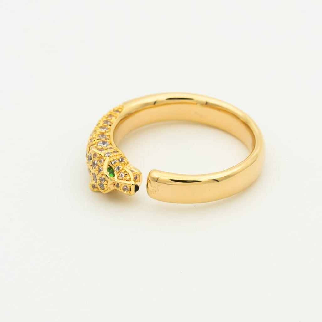 [⭐Veyra]PANTHERE RING DIAMOND 7.3MM