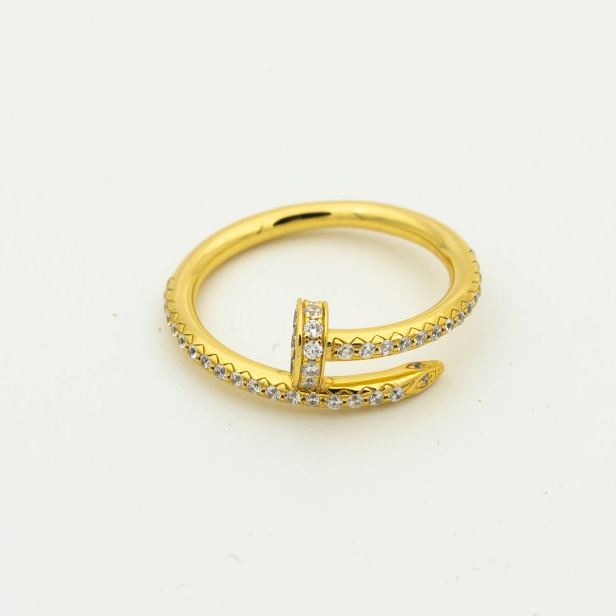 [⭐Veyra]JUSTE RING 1.8MM GOLD DIAMONDS
