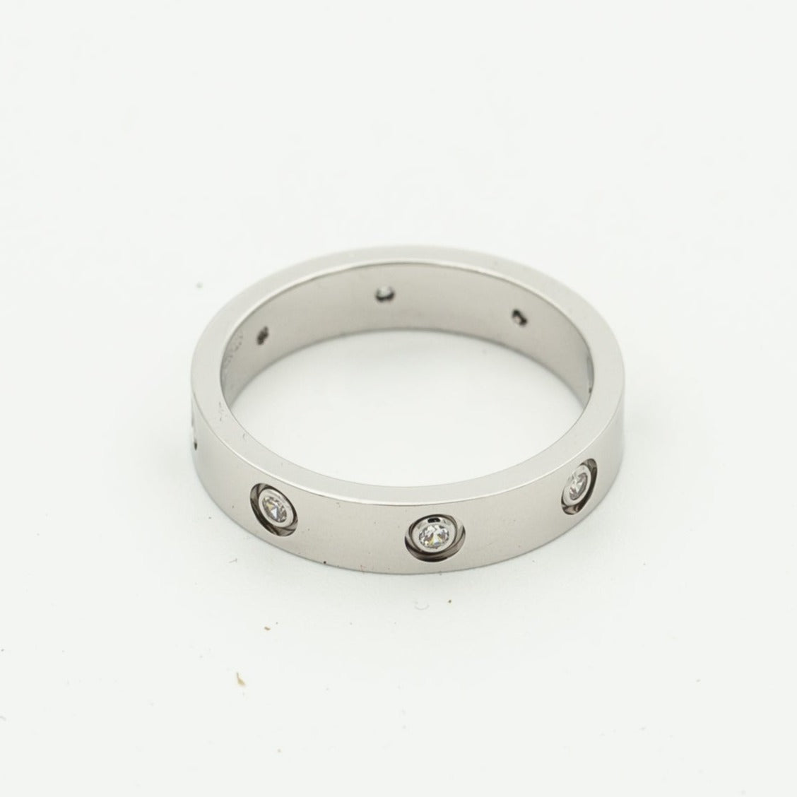 [⭐Veyra]LOVE RING 3.6MM 8 DIAMONDS