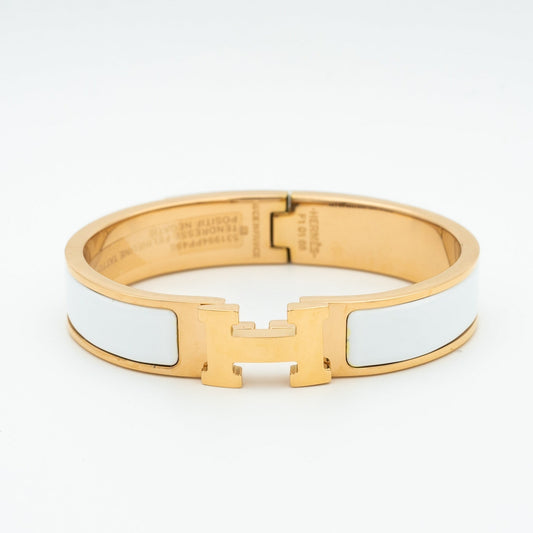 [⭐Veyra]H WHITE BRACELET