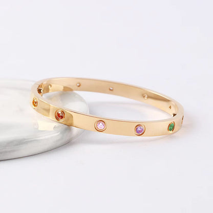 [⭐Veyra] 2026 RAINBOW LOVE BRACELET 6.1MM  10 DIAMONDS