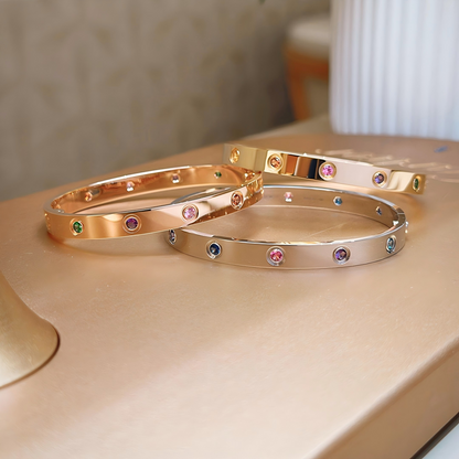 [⭐Veyra] 2026 RAINBOW LOVE BRACELET 6.1MM  10 DIAMONDS