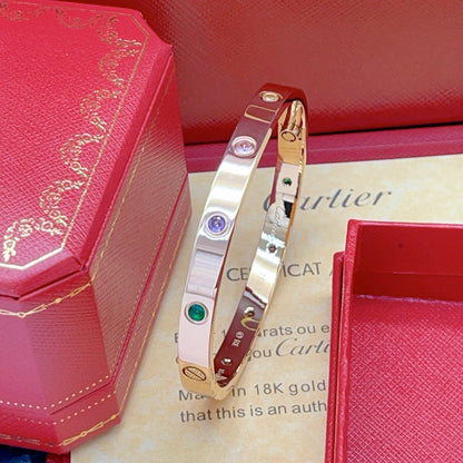 [⭐Veyra] 2026 RAINBOW LOVE BRACELET 6.1MM  10 DIAMONDS