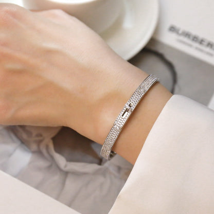 [⭐Veyra]KELLY BRACELET DIAMOND PAVED