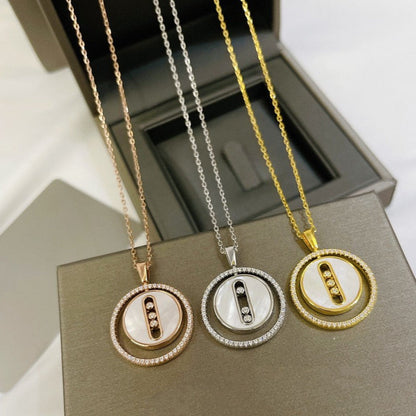 [⭐Veyra]Demo MOVE MM NACRE BLANCHE DIAMOND NECKLACE
