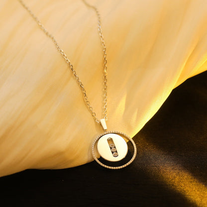 [⭐Veyra]Demo MOVE MM SILVER DIAMOND NECKLACE