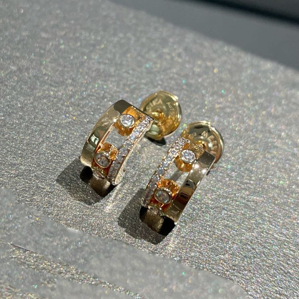 [⭐Veyra]MOVE ROMANE EARRINGS DIAMOND