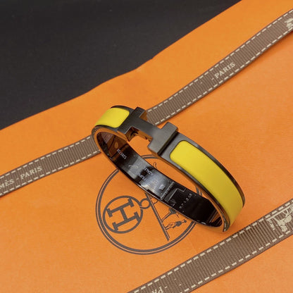 [⭐Veyra]CLIC HM SO BLACK YELLOW BRACELET