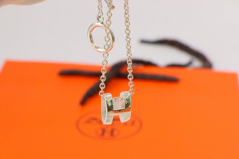 [⭐Veyra]HM NECKLACE H LETTER OVAL SERIES
