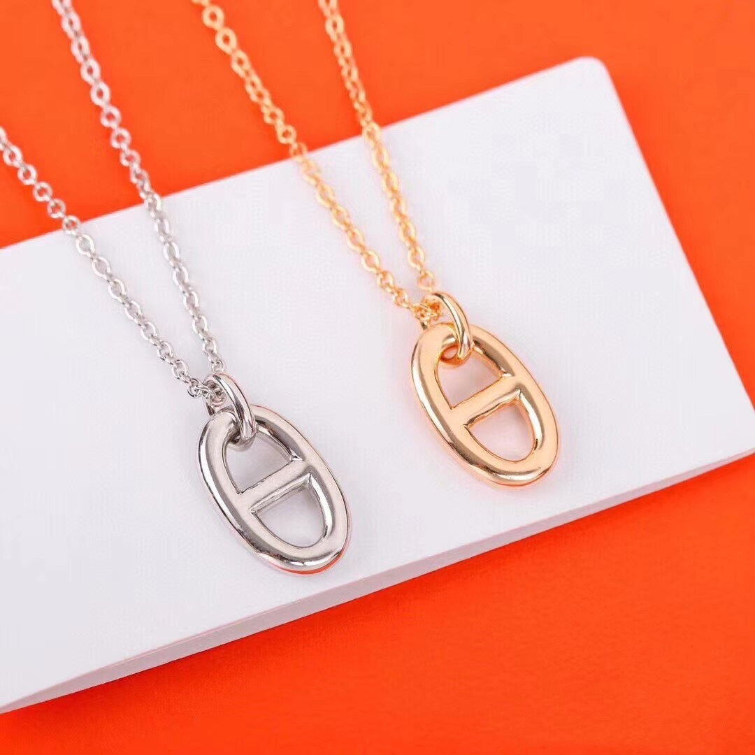 [⭐Veyra]HM PIG NOSE NECKLACE