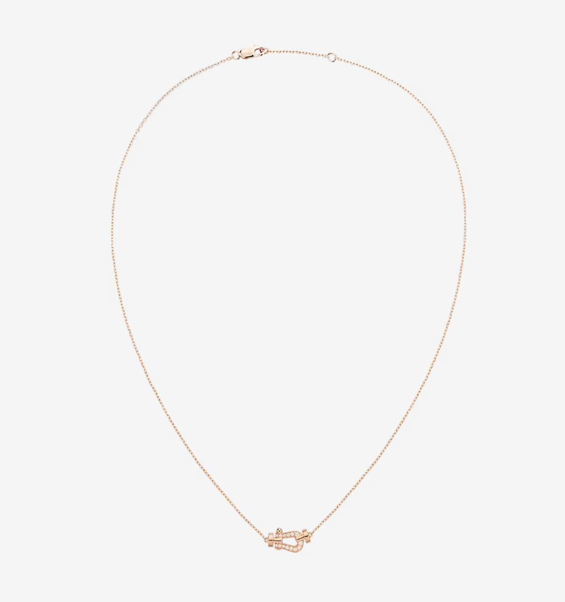 [⭐Veyra]FORCE 10 DIAMOND PINK GOLD NECKLACE MINI MODEL