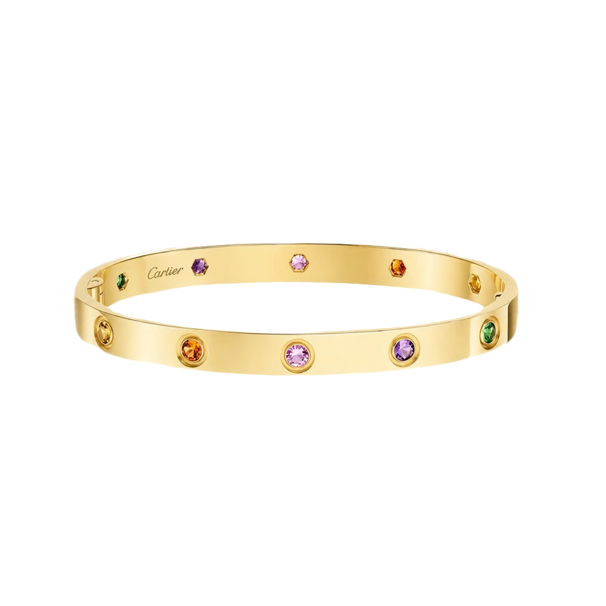 [⭐Veyra] 2026 RAINBOW LOVE BRACELET 6.1MM  10 DIAMONDS