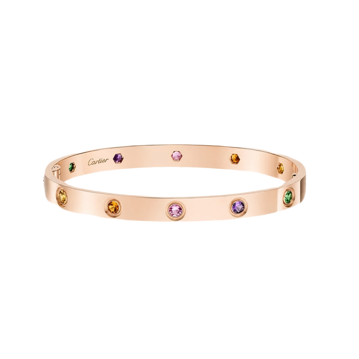 [⭐Veyra] 2026 RAINBOW LOVE BRACELET 6.1MM  10 DIAMONDS