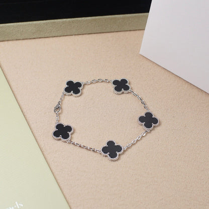 [⭐Veyra] CLOVER 5 MOTIF ONYXS BRACELET COLLECTION