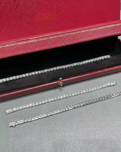 [⭐Veyra jewelrys]TENNIS BRACELET WITH FULL DIAMOND SETTING