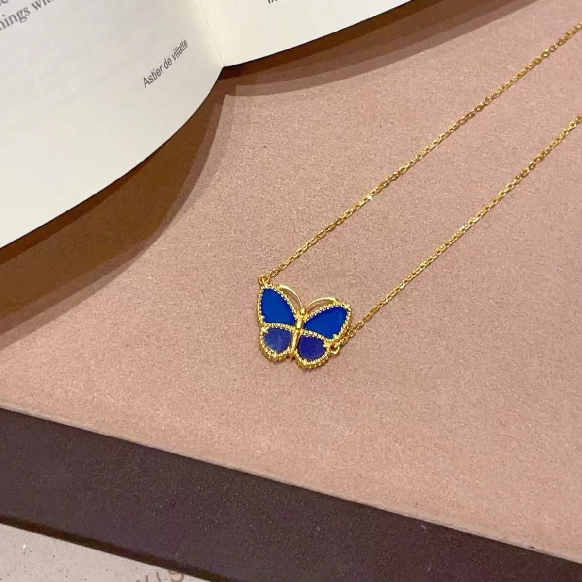 [⭐Veyra]  2026 NEW LUCKY BUTTERFLY 1 MOTIFS NECKLACE