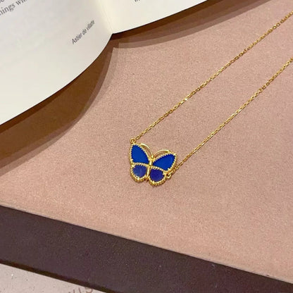 [⭐Veyra]  2026 NEW LUCKY BUTTERFLY 1 MOTIFS NECKLACE