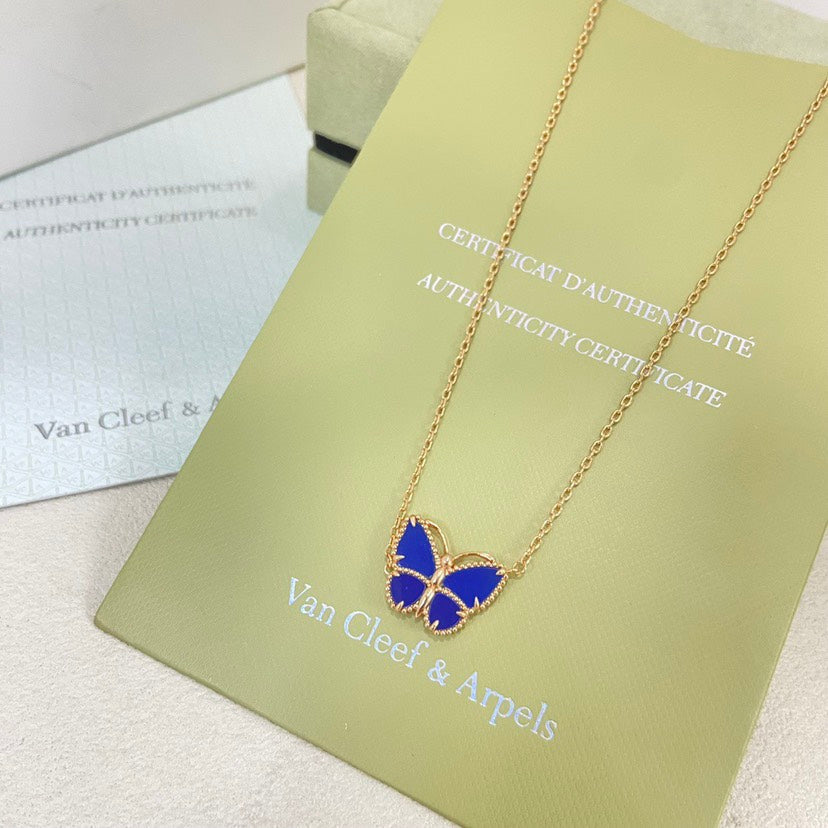 [⭐Veyra]  2026 NEW LUCKY BUTTERFLY 1 MOTIFS NECKLACE