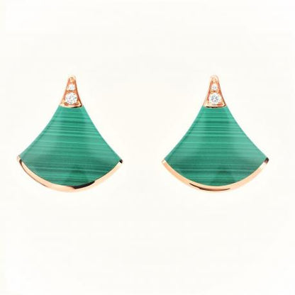 [⭐Veyra]DIVAS DREAM EARRINGS PINK GOLD