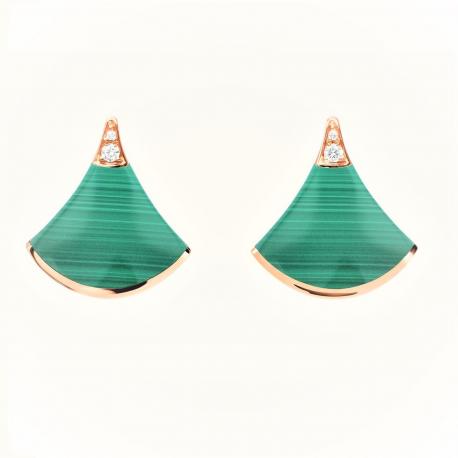 [⭐Veyra]DIVAS DREAM EARRINGS PINK GOLD