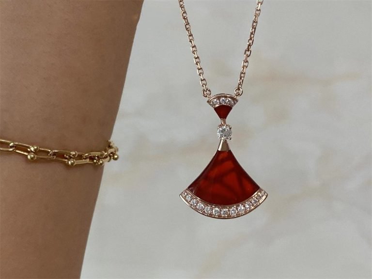 [⭐Veyra]DREAM NECKLACE CARNELIAN DIAMOND