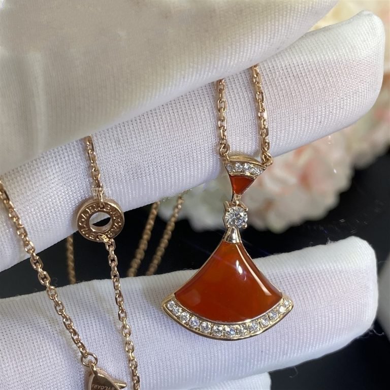 [⭐Veyra]DREAM NECKLACE CARNELIAN DIAMOND