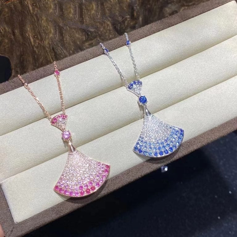 [⭐Veyra]DREAM NECKLACE AGATE SILVER DIAMOND