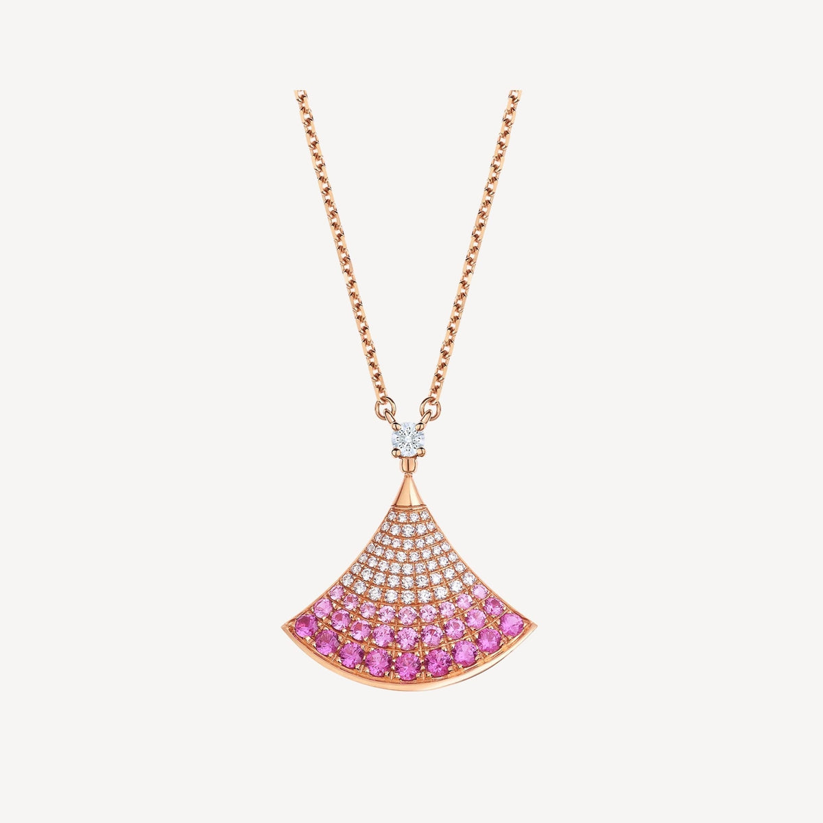[⭐Veyra]DREAM NECKLACE PINK GOLD PINK DIAMOND