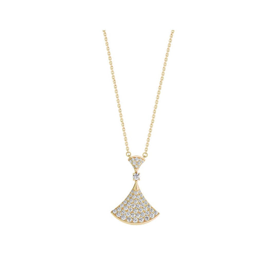 [⭐Veyra]DREAM NECKLACE GOLD FULL DIAMOND