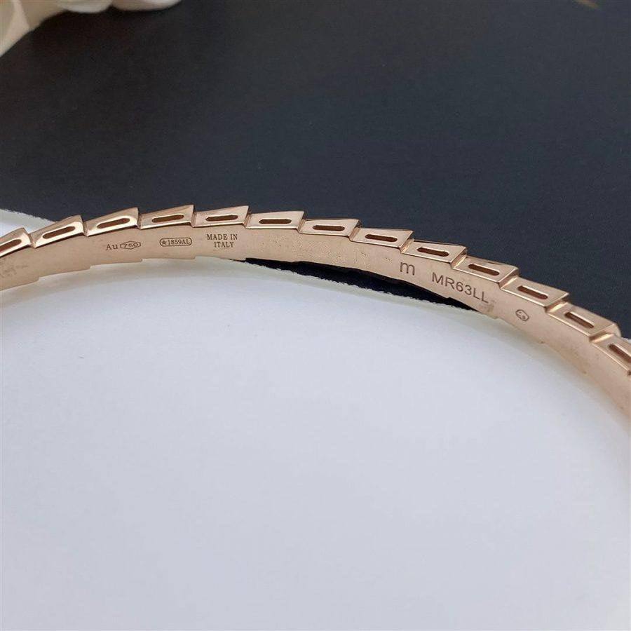 [⭐Veyra]SERPENTI BRACELET PINK GOLD MOP DIAMOND
