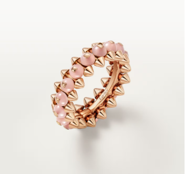 [⭐Veyra]CLASH ELEGANT ROSE GOLD RING FEATURING NATURAL AGATE