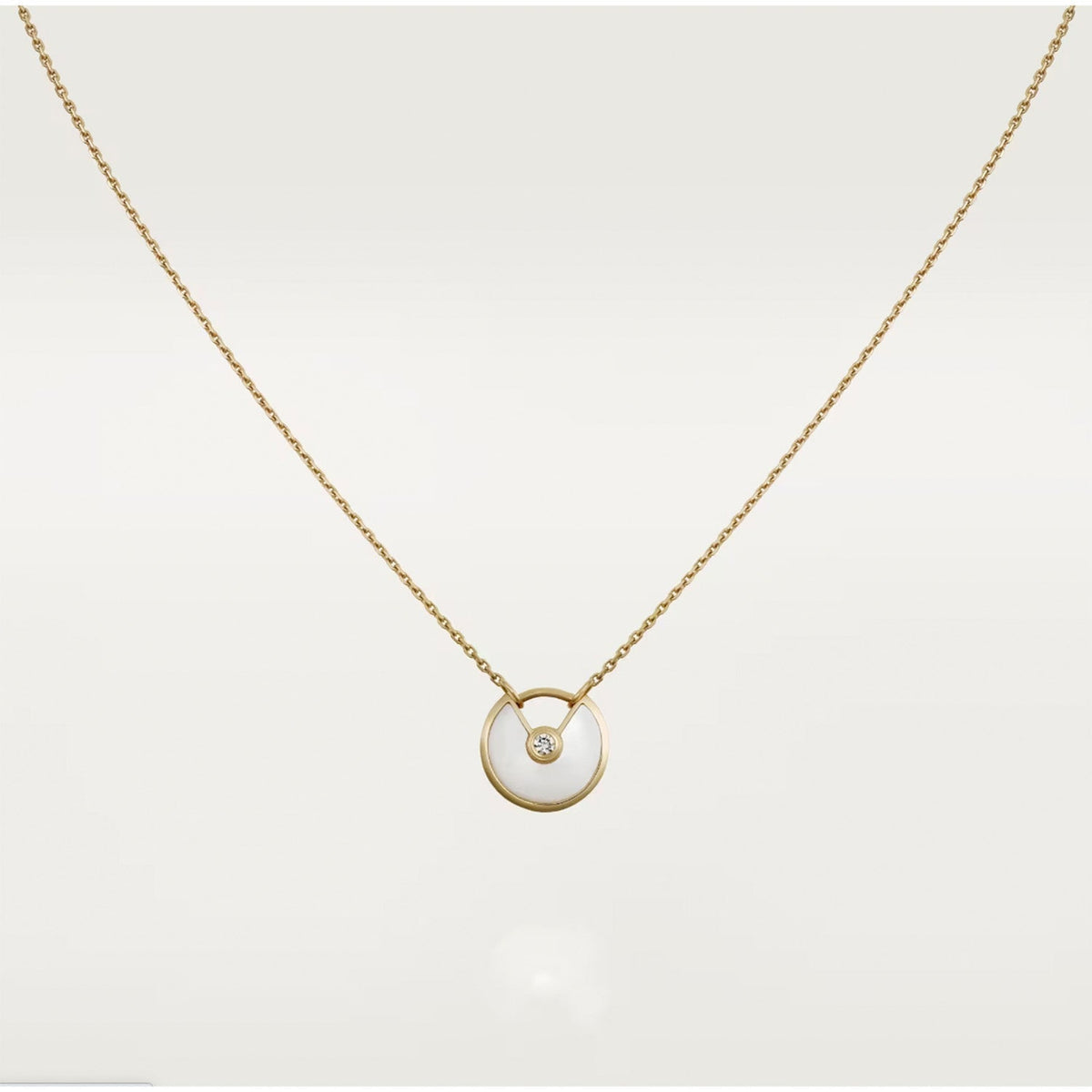 [⭐Veyra]AMULETTE ROSE GOLD MOP NECKLACE
