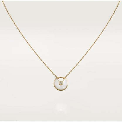 [⭐Veyra]AMULETTE ROSE GOLD MOP NECKLACE