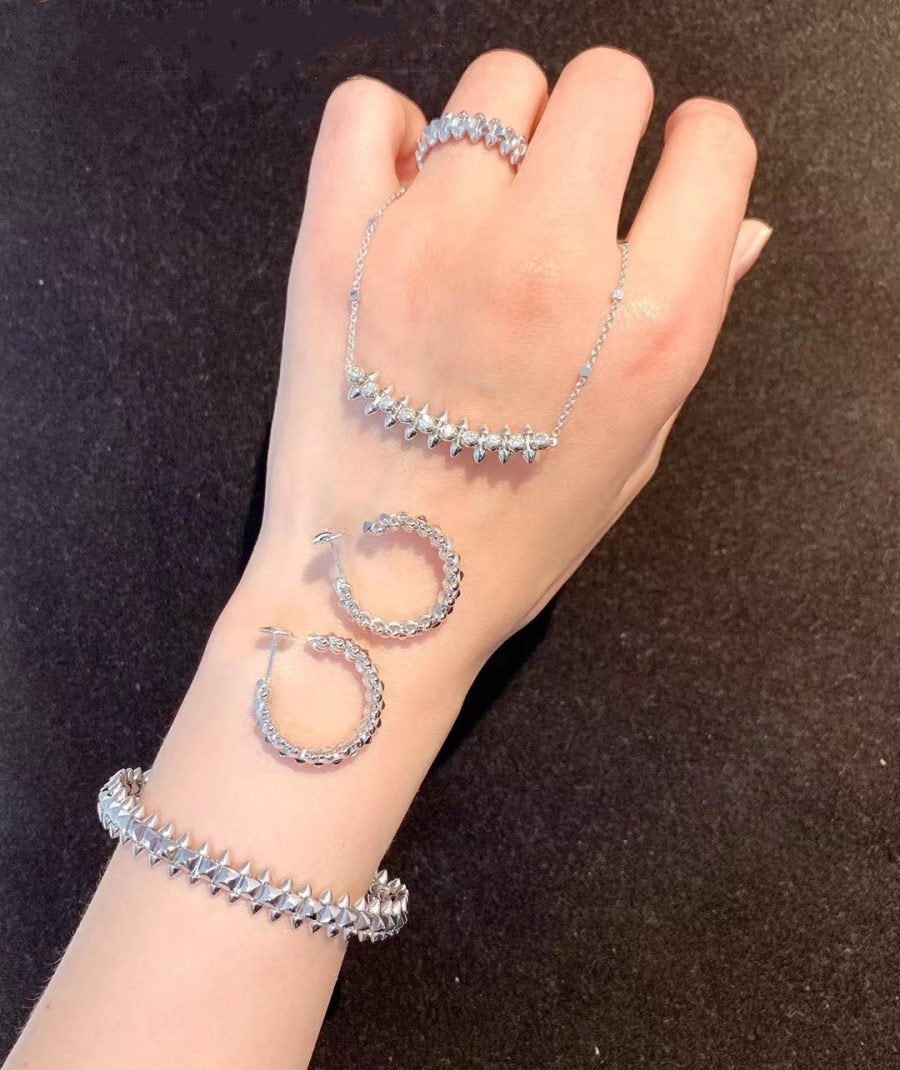 [⭐Veyra]CLASH SILVER BRACELET