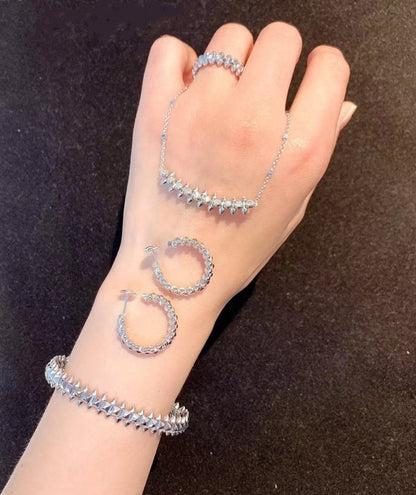 [⭐Veyra]CLASH SILVER BRACELET