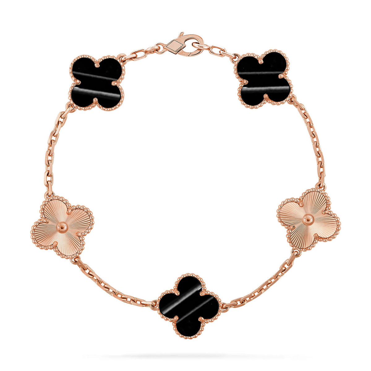 [⭐Veyra] CLOVER 5 MOTIF PULSAR STONE BRACELET COLLECTION