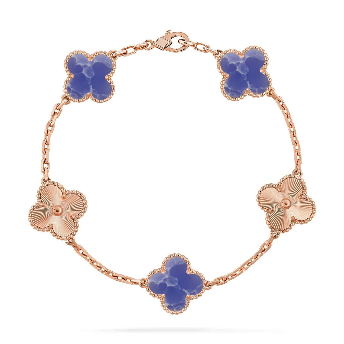 [⭐Veyra]CLOVER 5 MOTIF BLUE VEINS BRACELET COLLECTION