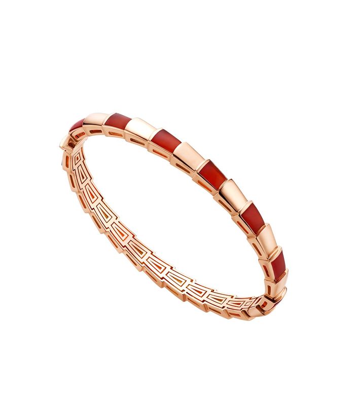 [⭐Veyra]SERPENTI BRACELET PINK GOLD RUBELLITE