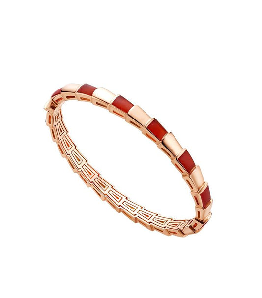 [⭐Veyra]SERPENTI BRACELET PINK GOLD RUBELLITE